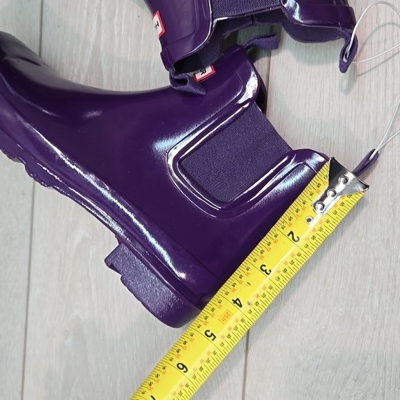 Hunter"Like New" Women Ankle Rainboots shoes sz 37/6 - Picture 9 of 12